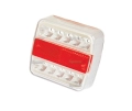 LED LAMPA ZESPOLONA, Funkcje: 4, Hamulec / Tylna / Kierunkowskaz / Tablica Rejestracyjna, Lewa/Prawa, 12V