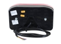 LED LAMPA ZESPOLONA, Funkcje: 5, Hamulec / Tylna / Obrysowa / Przeciwmgielna / Cofania, lewa, 12-24V