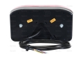 LED LAMPA ZESPOLONA, Funkcje: 6, Hamulec / Tylna / Obrysowa / Przeciwmgielna / Cofania / Tablica Rejestracyjna, lewa, 12-24V
