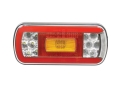 LED LAMPA ZESPOLONA, Funkcje: 6, Hamulec / Tylna / Kierunkowskaz / Cofania / Tablica Rejestracyjna / Odblask, Lewa/Prawa, 12-36V