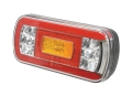 LED LAMPA ZESPOLONA, Funkcje: 6, Hamulec / Tylna / Kierunkowskaz / Przeciwmgielna / Tablica Rejestracyjna / Odblask, Lewa/Prawa, 12-36V