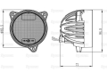 LAMPA ROBOCZA LED 4800lm PRZÓD FENDT 207 VARIO (330), 207 VARIO S3 (300), 208 VARIO (331), 208 VARIO S3 (301), 209 VARIO (332), 209 VARIO S3 (302), 210 VARIO (333), 210 VARIO S3 (303), 211 VARIO (334), 211 VARIO S3 (304)