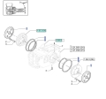 PŁYTA HAMULCOWA CNH 87354150 (T6.175, T6050, T6060 , MAXXUM 100 , MAXXUM 110 , MXU100)