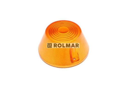 Klosz lampy obrysowej pomarańczowy niski D-47/D-50 Przyczepa