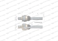Przegub kierowniczy 202mm- M22x1,5; M22x1,5 04358287 WARYŃSKI-62991