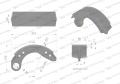 Szczęka hamulcowa 04399854 DEUTZ Waryński (sprzedawane po 4 )-87038