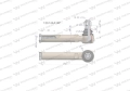 Przegub kierowniczy 212mm- M24x1,5L 126144A1 WARYŃSKI-63046
