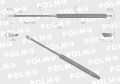 Siłownik szyby przedniej tylnej L max. 552mm 1427130M92P MASSEY FERGUSON POLMO-64681