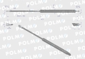 Siłownik maski silnika L max. 410mm 1531490C0P CASE IH POLMO-64453