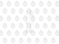 Wieszak lewy MF3 3512 MF255 ORYGINAŁ URSUS-59464