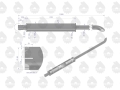 Tłumik 1590mm 6kg MF4 EMALIA ORYGINAŁ URSUS-81034