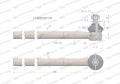 Przegub kierowniczy 3148923R1 WARYŃSKI-70722