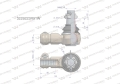 Przegub kierowniczy 122mm - M24x1,5 3229223R91 WARYŃSKI-71004