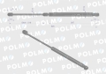 Siłownik  szyby tylnej L max. 525mm 3301920M91P MASSEY FERGUSON LANDINI POLMO-64666