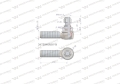 Przegub kierowniczy 110mm- M28x1,5 3475946M91 WARYŃSKI-65790