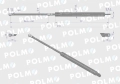 Siłownik pedału sprzęgła L max. 204mm 3583941M1P MASSEY FERGUSON POLMO-65474
