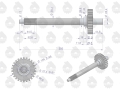 Wałek sprzęgła drobny frez Z-26 5714 MF4 ORYGINAŁ URSUS-68054