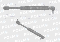 Siłownik drzwi L max. 230mm 3902121M1P MASSEY FERGUSON POLMO-64657