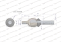Przegub kierowniczy 230mm- M22x1.5; M28x1.5 3957095 WARYŃSKI-70890