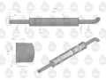 Tłumik okrągły 1140mm 5kg C-360 ORYGINAŁ URSUS-72753
