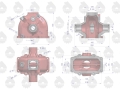 Obudowa mechanizmu kierowniczego C-330 ORYGINAŁ URSUS-58946