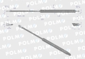 Siłownik  maski silnika L max. 226mm 4274598M0P MASSEY FERGUSON POLMO-64672