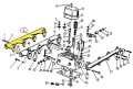 Rura wody 40010501 C-360/Zetor-52294