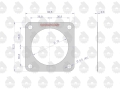 Uszczelka łożyska dźwigni zmiany biegów krążelit 0.8mm C-330 ( sprzedawane po 10 ) ORYGINAŁ URSUS-66203