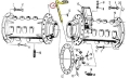 Pedał blokady C-330-58129