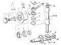 Śruba koła M14x1.5-40 C-330/360 ( sprzedawane po 20 )-52404
