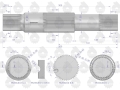 Wał podnośnika C-330 ORYGINAŁ URSUS-59015