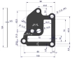Uszczelka korpusu oleju C-330 ( sprzedawane po 10 )-51740