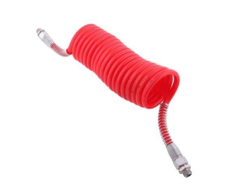 Przewód spiralny M-16x1.5 4.5m czerwony POLMO-64063