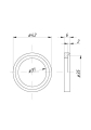 Gniazdo zaworu wydechowego nadwymiar 1,00 C-360 ( sprzedawane po 20 )-57893