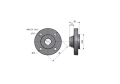 Piasta pompy wody C-360-51004