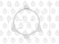 Uszczelka pokrywy mechanizmu blokady krążelit 0.5mm C-360 ( sprzedawane po 5 ) ORYGINAŁ URSUS-66119
