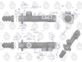 Pompa hamulcowa długa C-360 ORYGINAŁ URSUS-62957