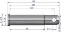 Sworzeń widłaka zaczepu polowego C-330/360-56772