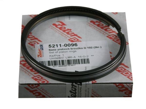 Komplet pierścieni silnika fi-102 3-pierścieniowy oryginał Zetor-55822