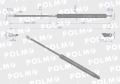 Siłownik szyby tylnej drzwi L max. 590mm 6005014318P RENAULT POLMO-64423