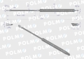 Siłownik L max. 500mm 65499083 6-10028500 MAUSER POLMO-65659