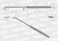 Siłownik szyby przedniej. tylnej L max. 399mm 65499074 FRITZMEIER POLMO-65622