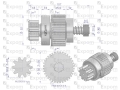 Zespół sprzęgający rozrusznika CASE MF typu Magneton 9142748 Blue Line EXPOM KWIDZYN-79837