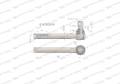 Przegub kierowniczy 220mm- M18x1,5 81878555 WARYŃSKI-62980