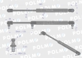 Siłownik podnoszenia maski New Holland 82019392 POLMO-89554