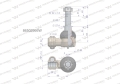 Przegub kierowniczy M22x1.5 86502995 WARYŃSKI-70813