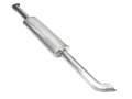 Tłumik TURBO 1676mm 9.8kg C-385 inox gięty wylot Waryński-90175