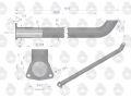 Rura Tłumika C-385 Turbo ORYGINAŁ URSUS-80583