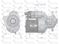 Rozrusznik z reduktorem typu Magneton MF4 Ursus 4512 9142743 Blue Line EXPOM KWIDZYN-79802