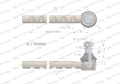 Przegub kierowniczy 370mm AL178098 WARYŃSKI-70742